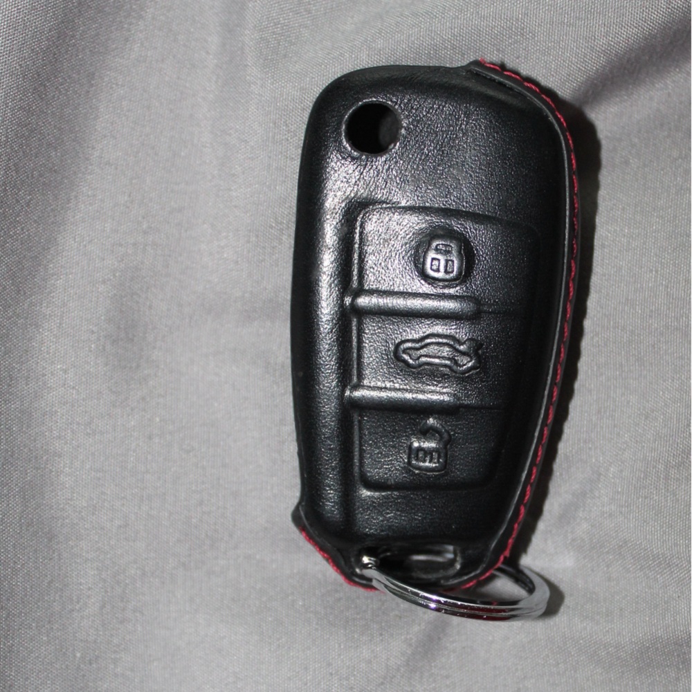Audi Genuine Leather Car Key Cover